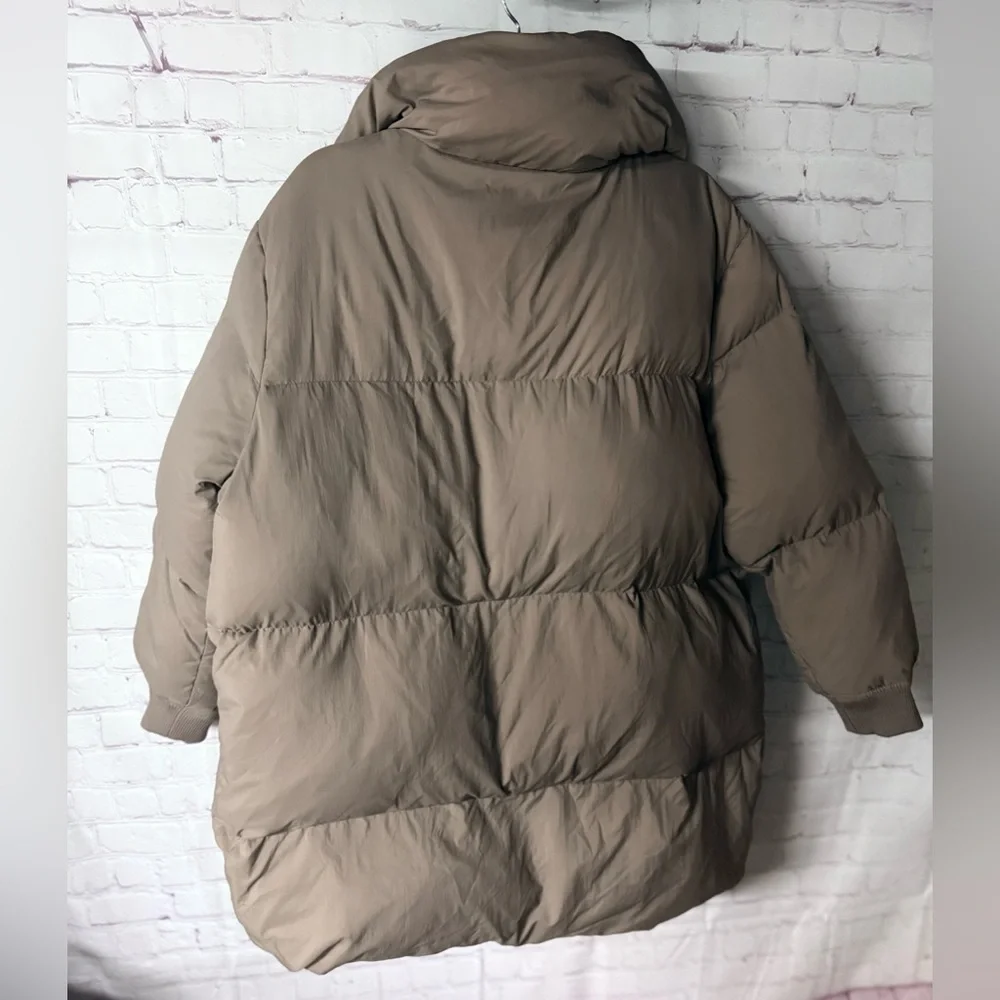 EUC Zara Down Filled Selected Thermal Edition Winter Puffer Zip Coat - Picture 5 of 11